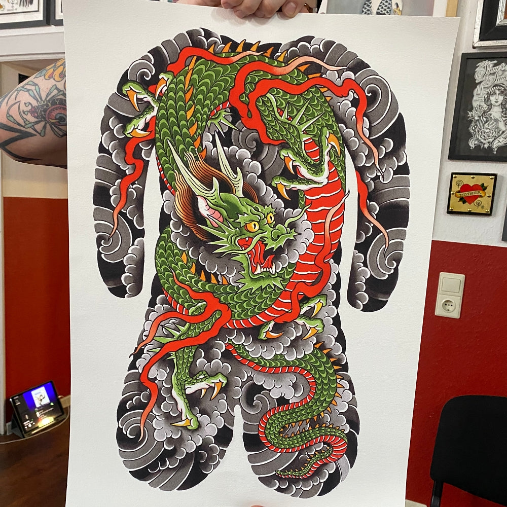 Dragon Backpiece-Limited Print