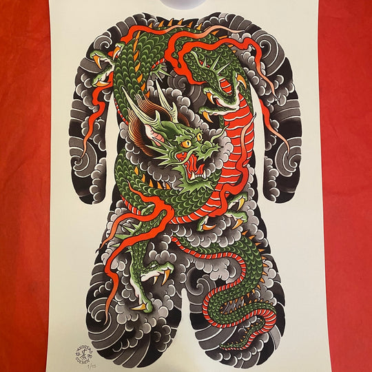 Dragon Backpiece-Limited Print
