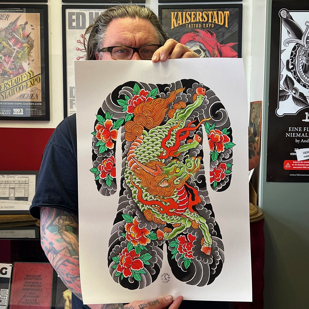 Kirin Backpiece Print