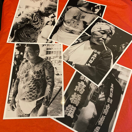 Sanja Matsuri photographs set of 5 - SET No. 1