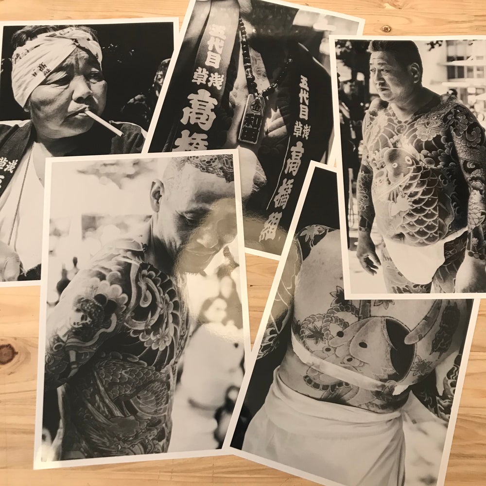 Sanja Matsuri photographs set of 5 - SET No. 1