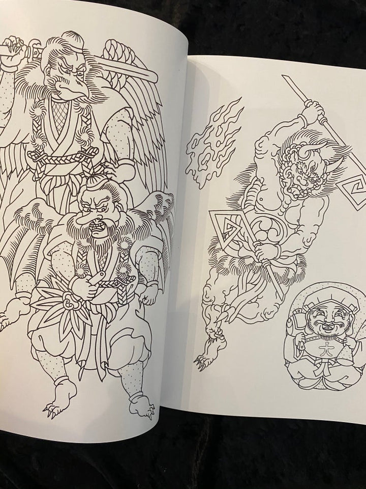 Sketchbook trad. Japanese Tattooing – coenen publishing